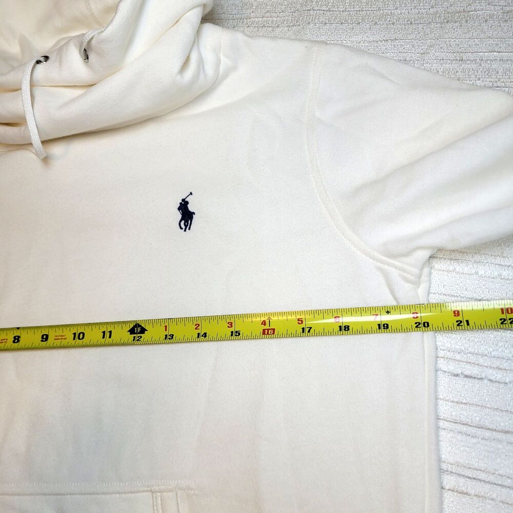 Polo Ralph Lauren Women’s White Turtleneck Cowl Neck Sweatshirt Sz XS/TP - Picture 12 of 13